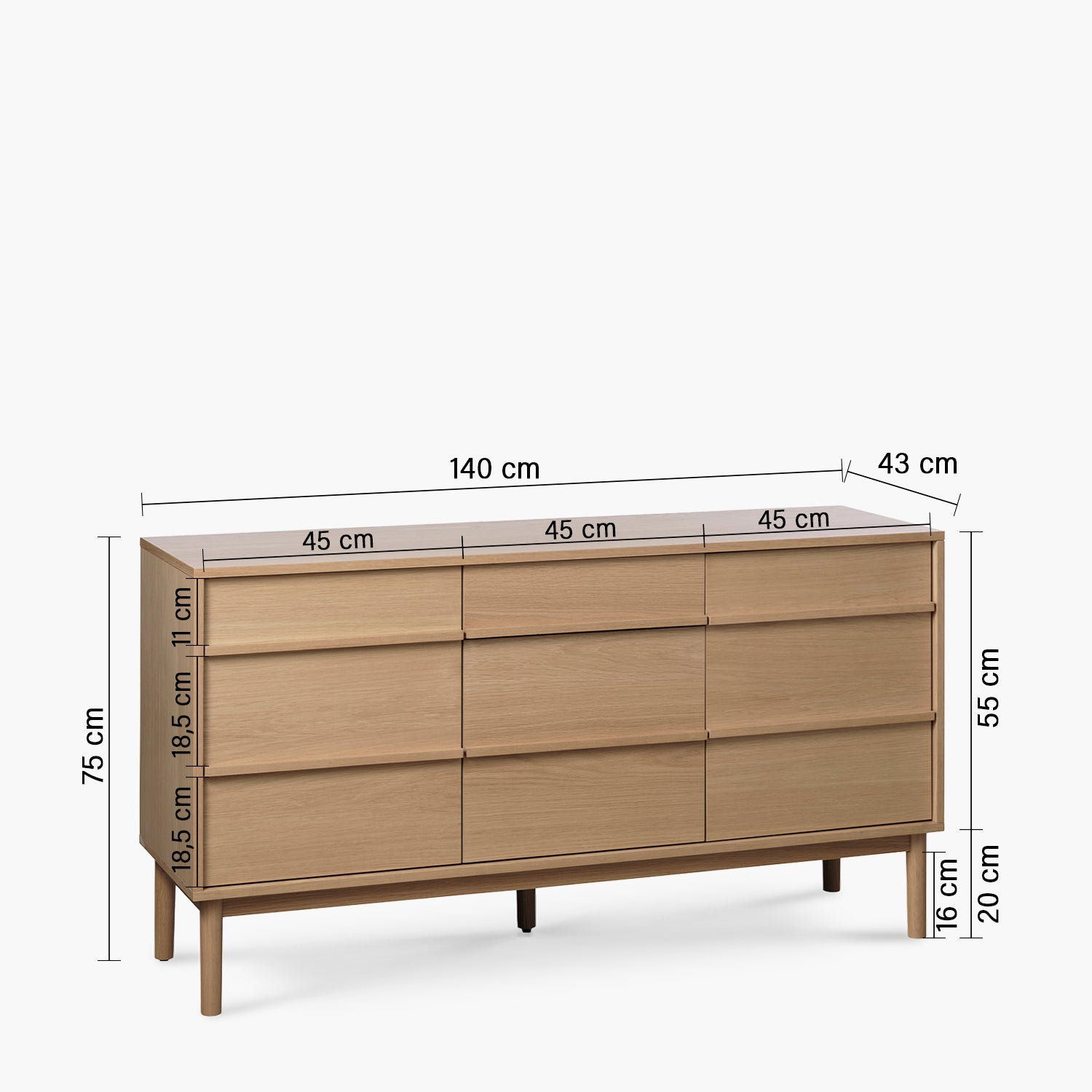 Cómoda Paul Natural