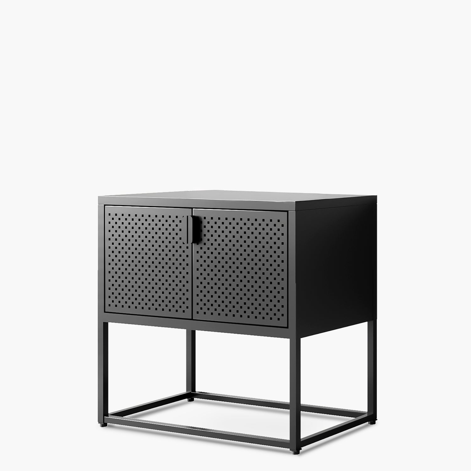 Arrimo Medio Newton 2 puertas Negro