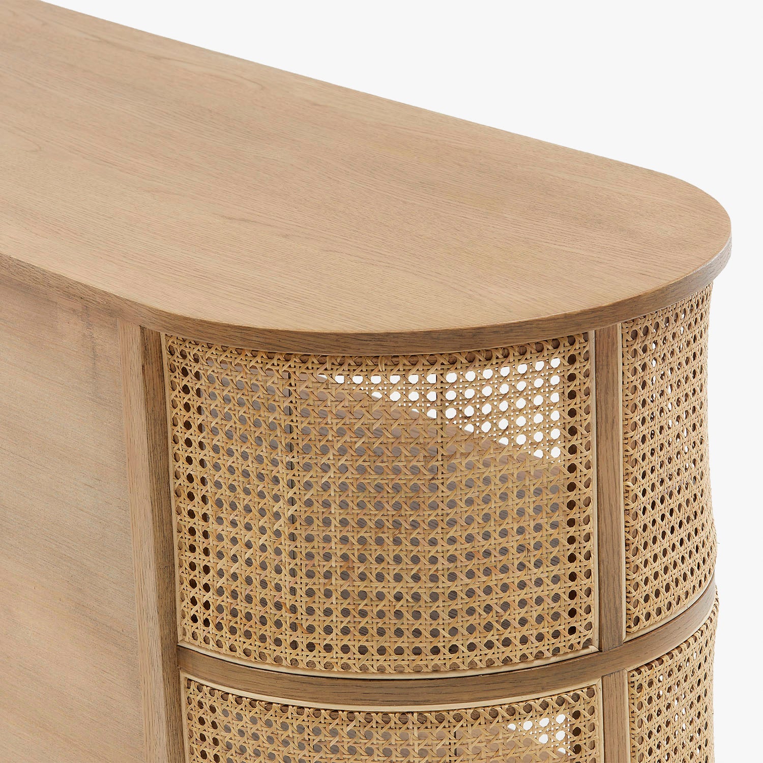 Arrimo Medio junco Billie Roble Envejecido - Form Design