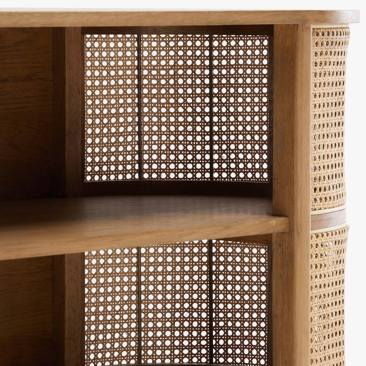 Arrimo Medio junco Billie Roble Envejecido - Form Design