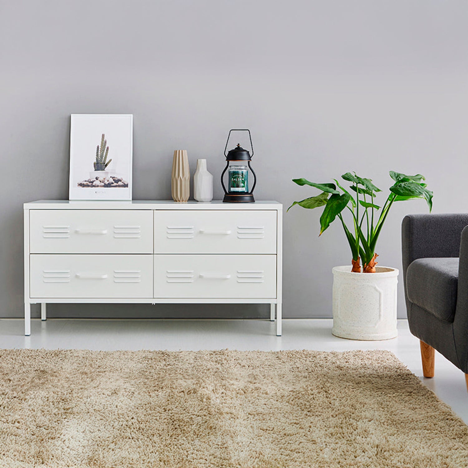 Arrimo Medio Jack Blanco