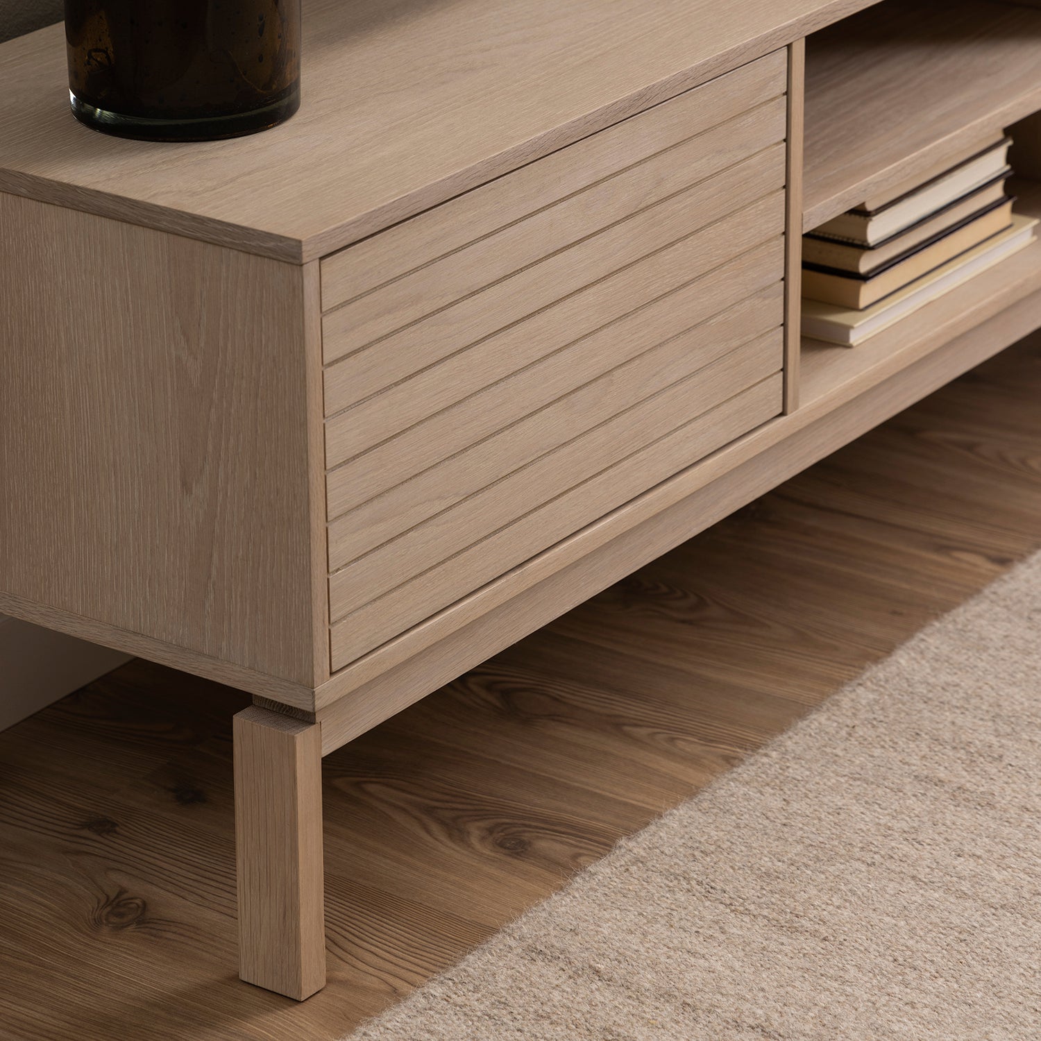 Rack TV Linley Natural