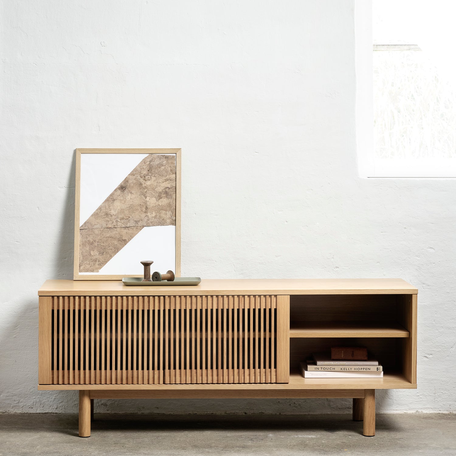 Arrimo Bajo Tiber Natural - Form Design