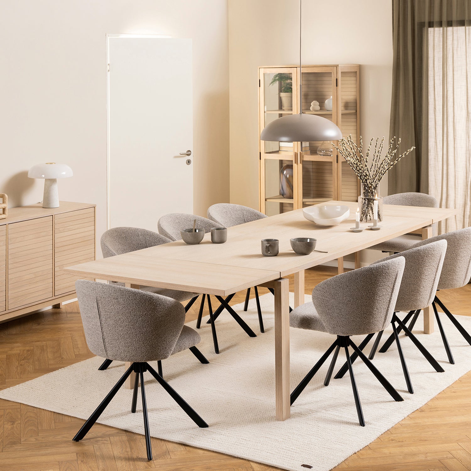 Vitrina Linley Natural