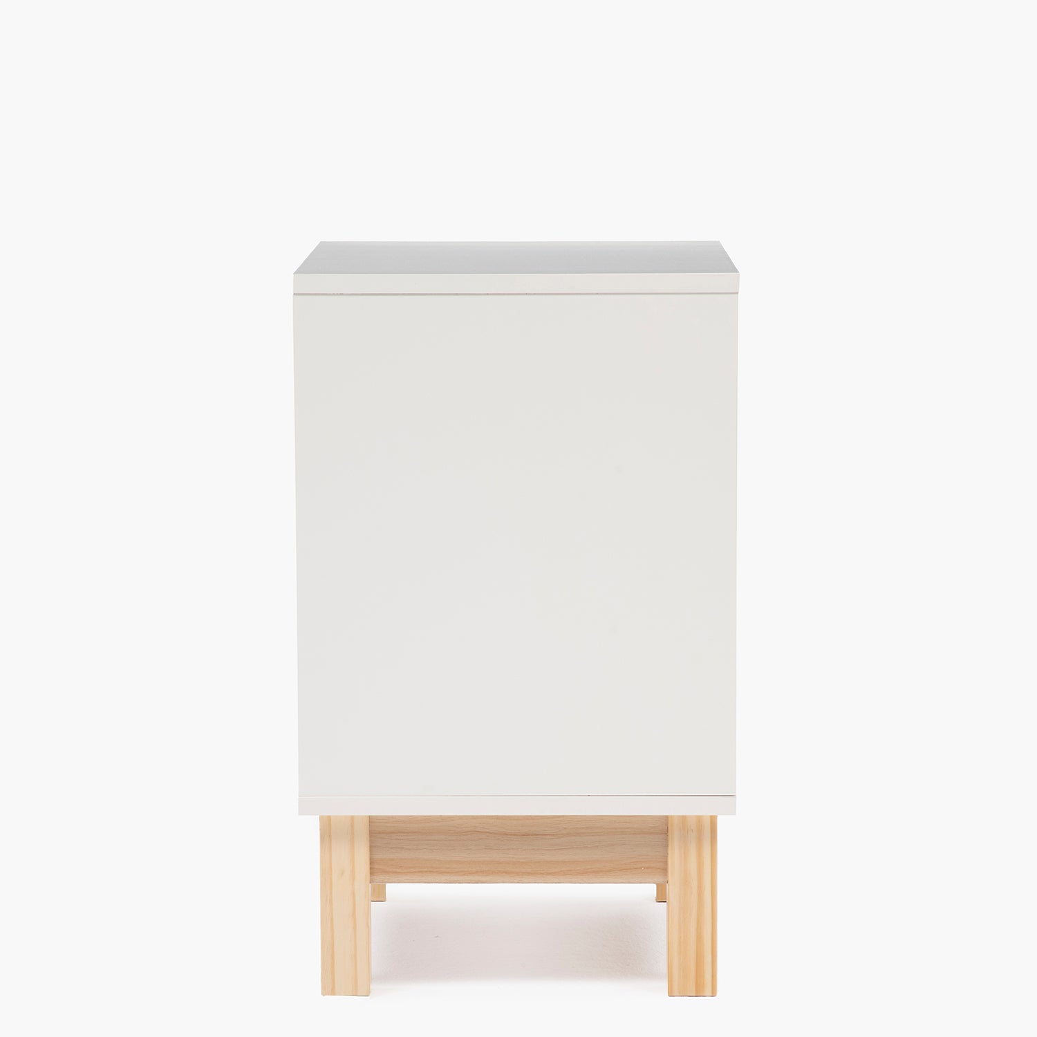 Velador Amanda Natura/Blanco