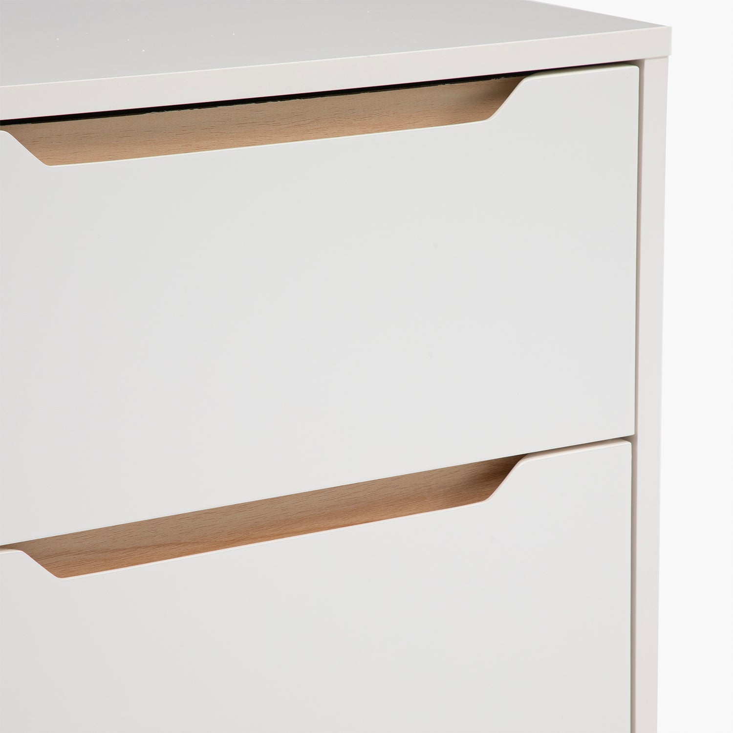 Velador Amanda Natura/Blanco