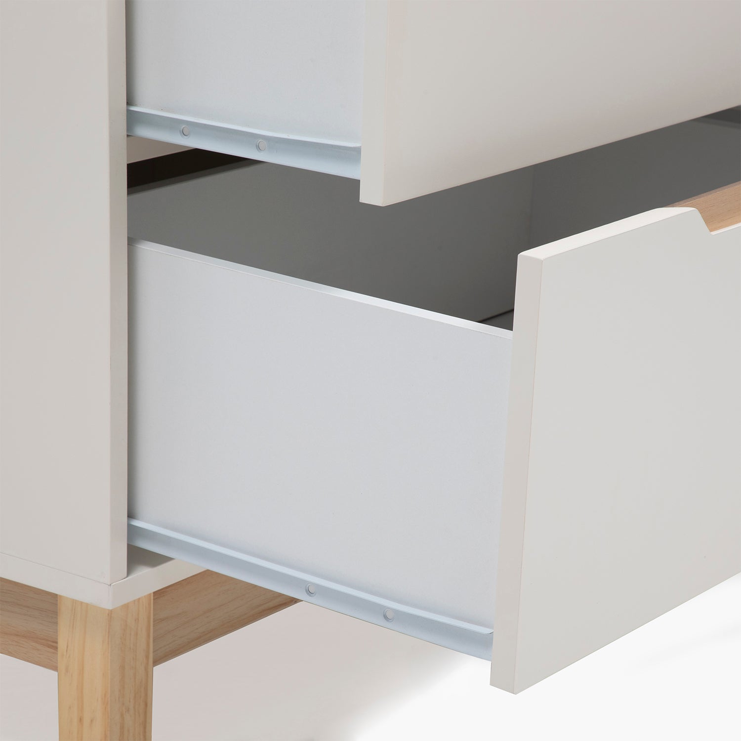 Cómoda Infantil Elena Natura/Blanco