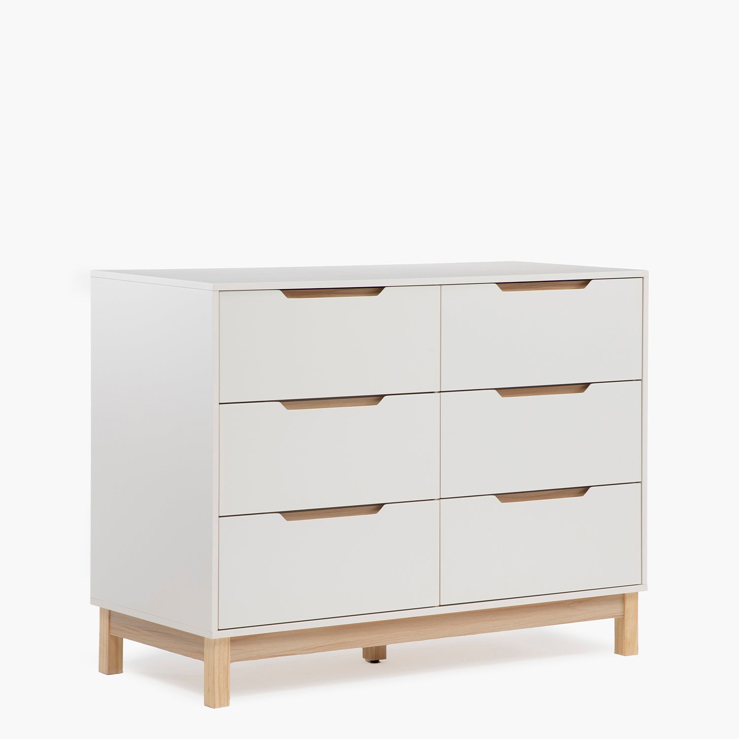 Cómoda Infantil Elena Natura/Blanco