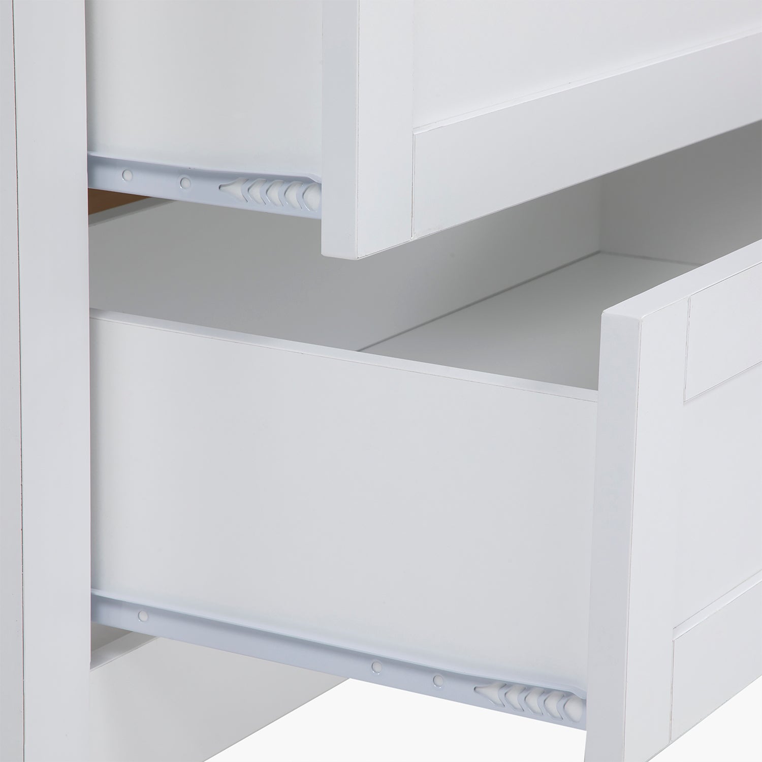 Cómoda Clara Mudador Natura/Blanco