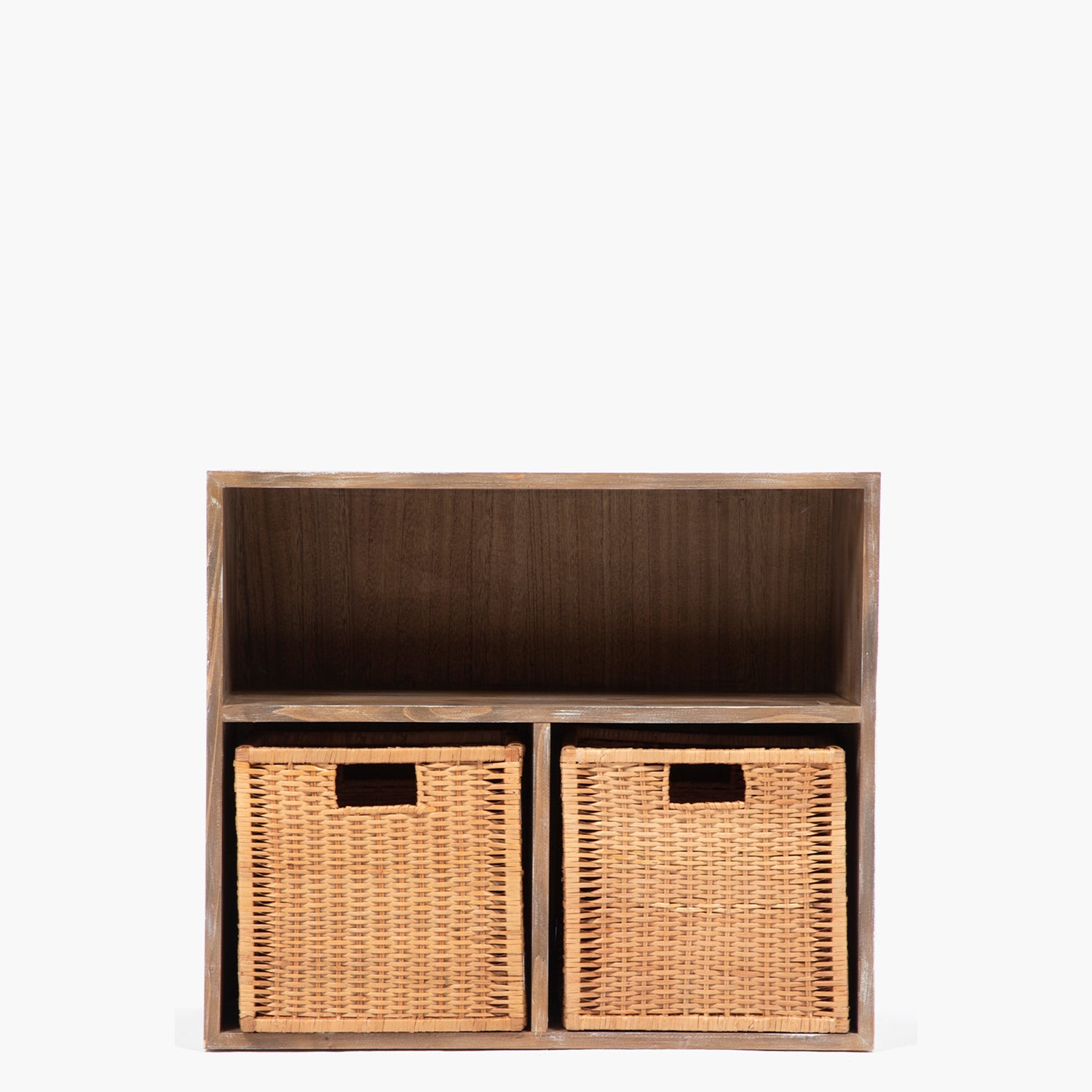 Organizador Kala Doble Natural (no incluye canastos)