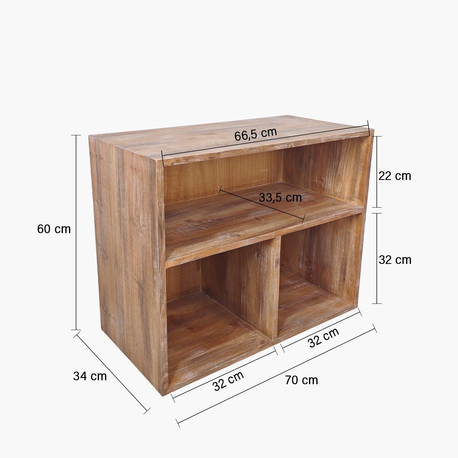 Organizador Kala Doble Natural