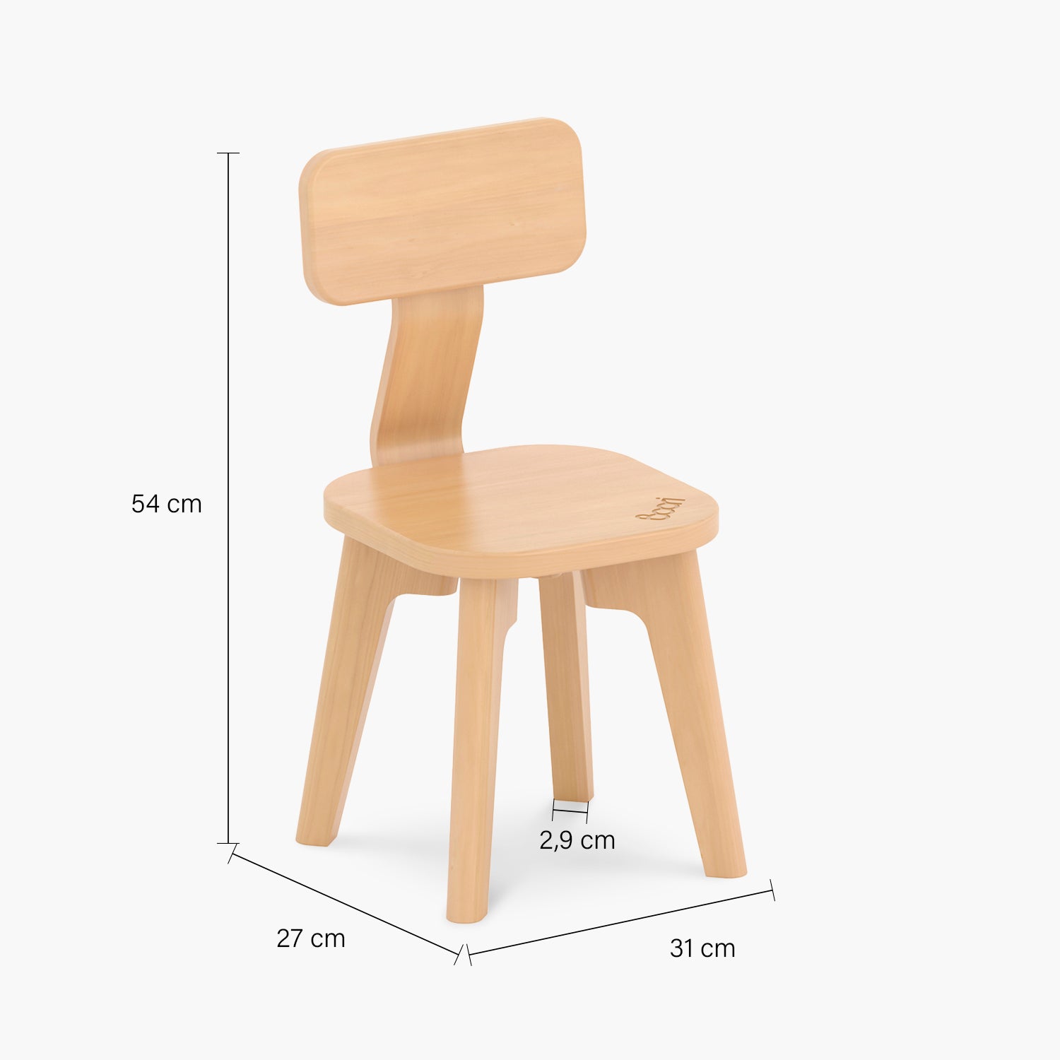 Silla Infantil Fiorella Natural