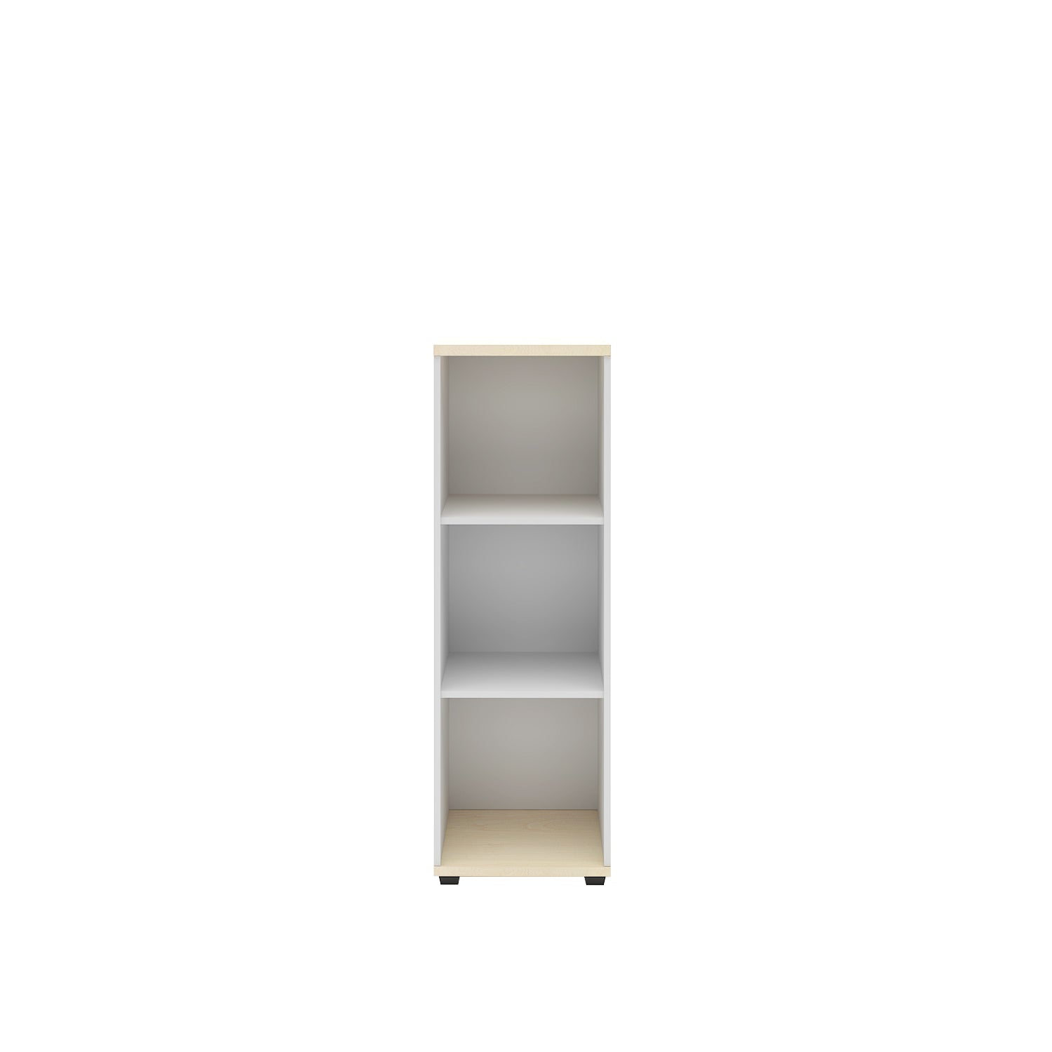 Gabinete Medio S/ Puertas 40x40x120 Natura/Blanco - Form Design