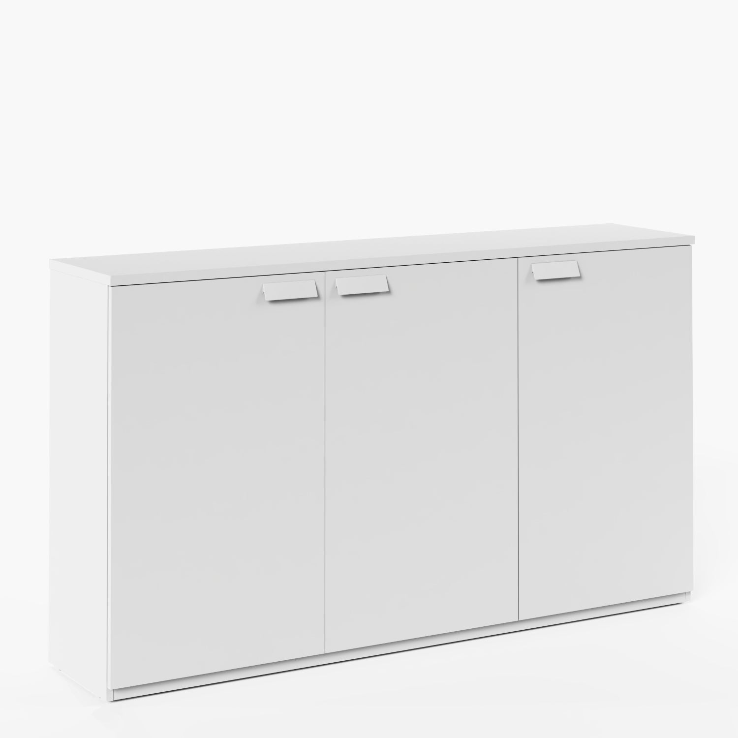 Gabinete Oficina Medio Space 3 puertas 150 Blanco - Form Design