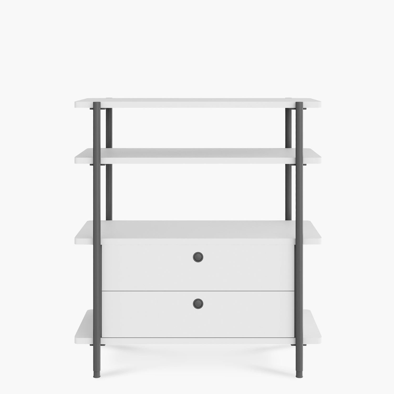 Gabinete Medio Flex 100 Natura/Gris