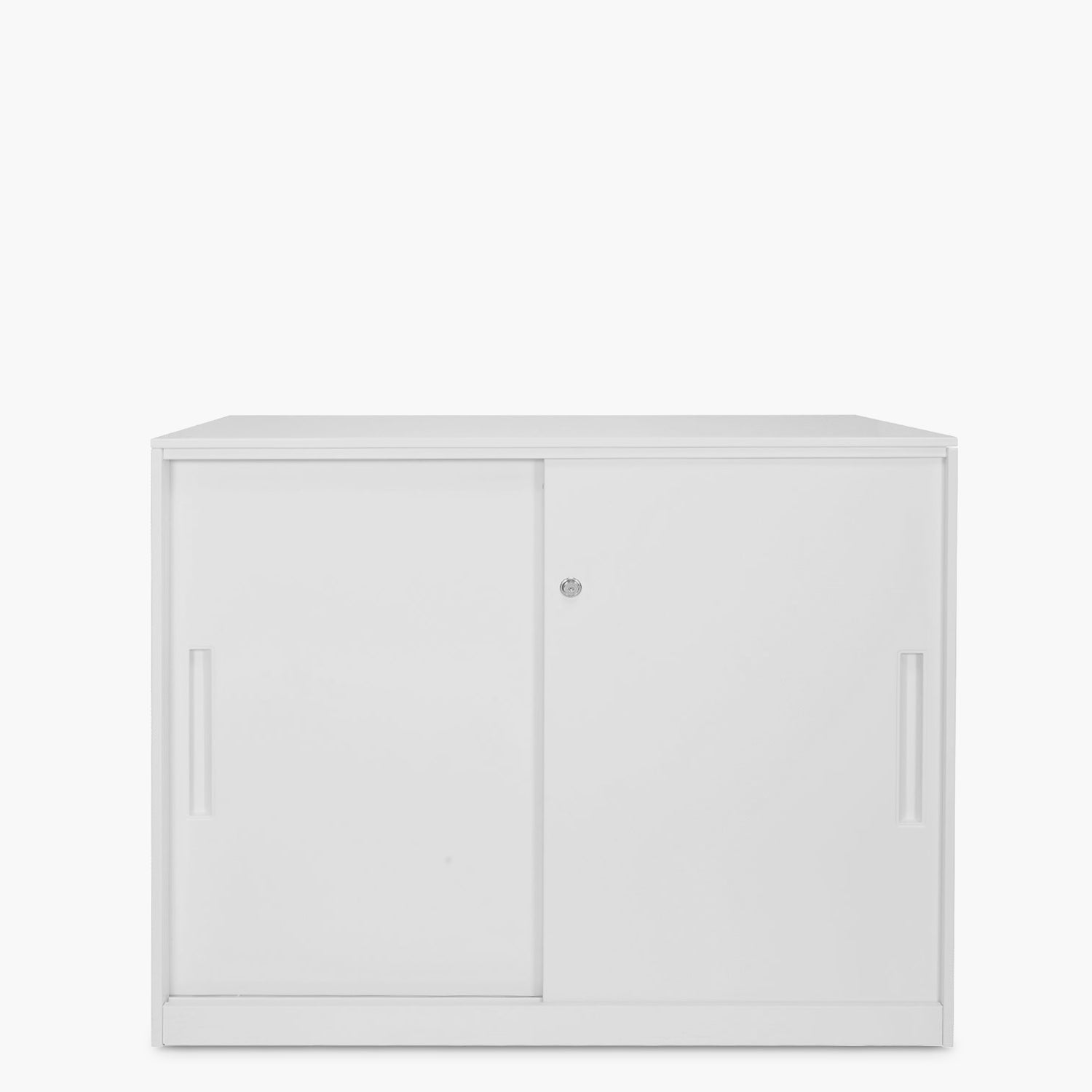 Gabinete Oficina Medio Metálico Con puertas Blanco