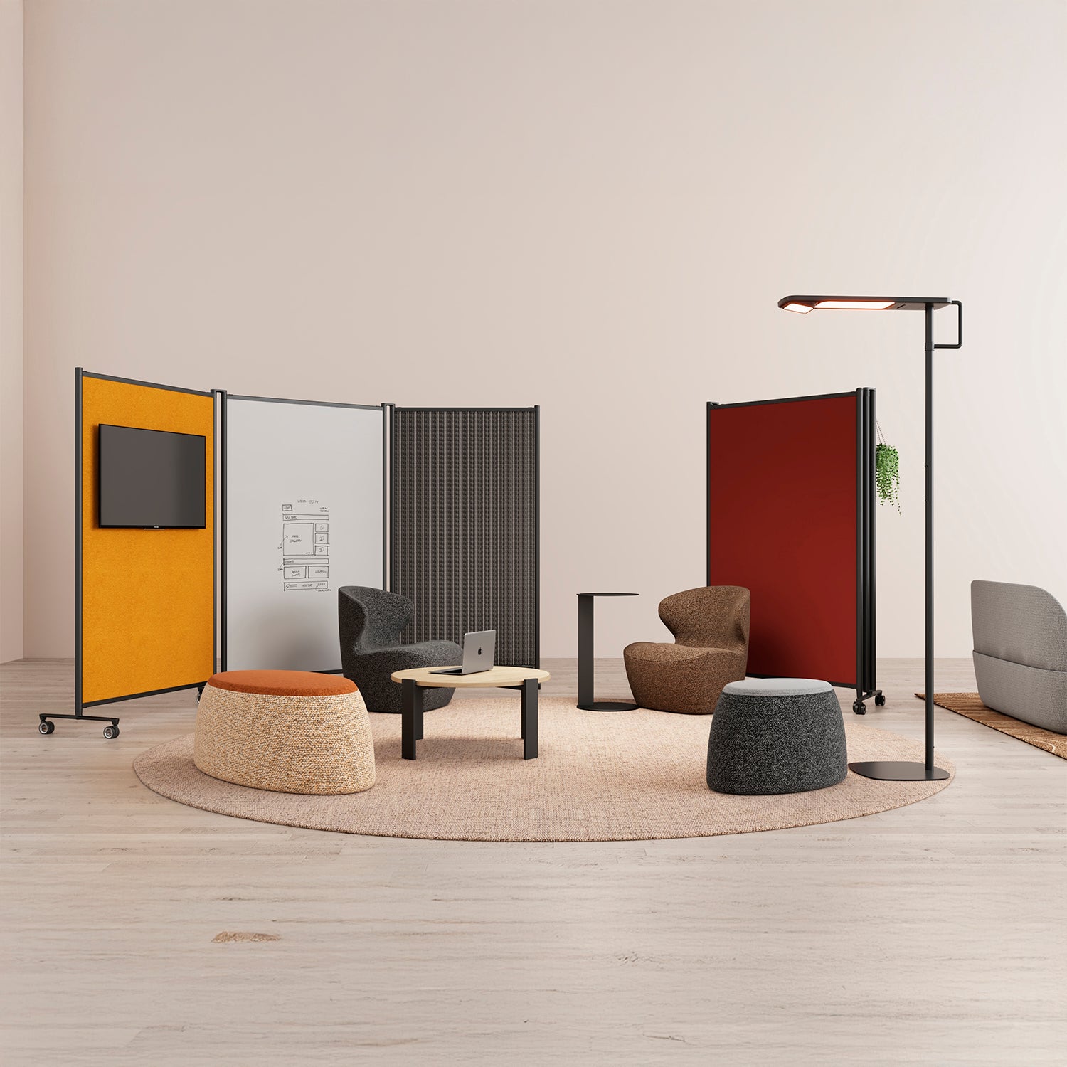 Separador de Ambiente Plegable
