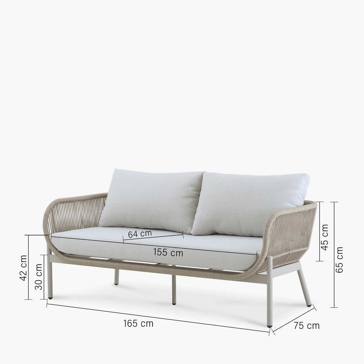Pack Living Terraza Porto Belo M Beige