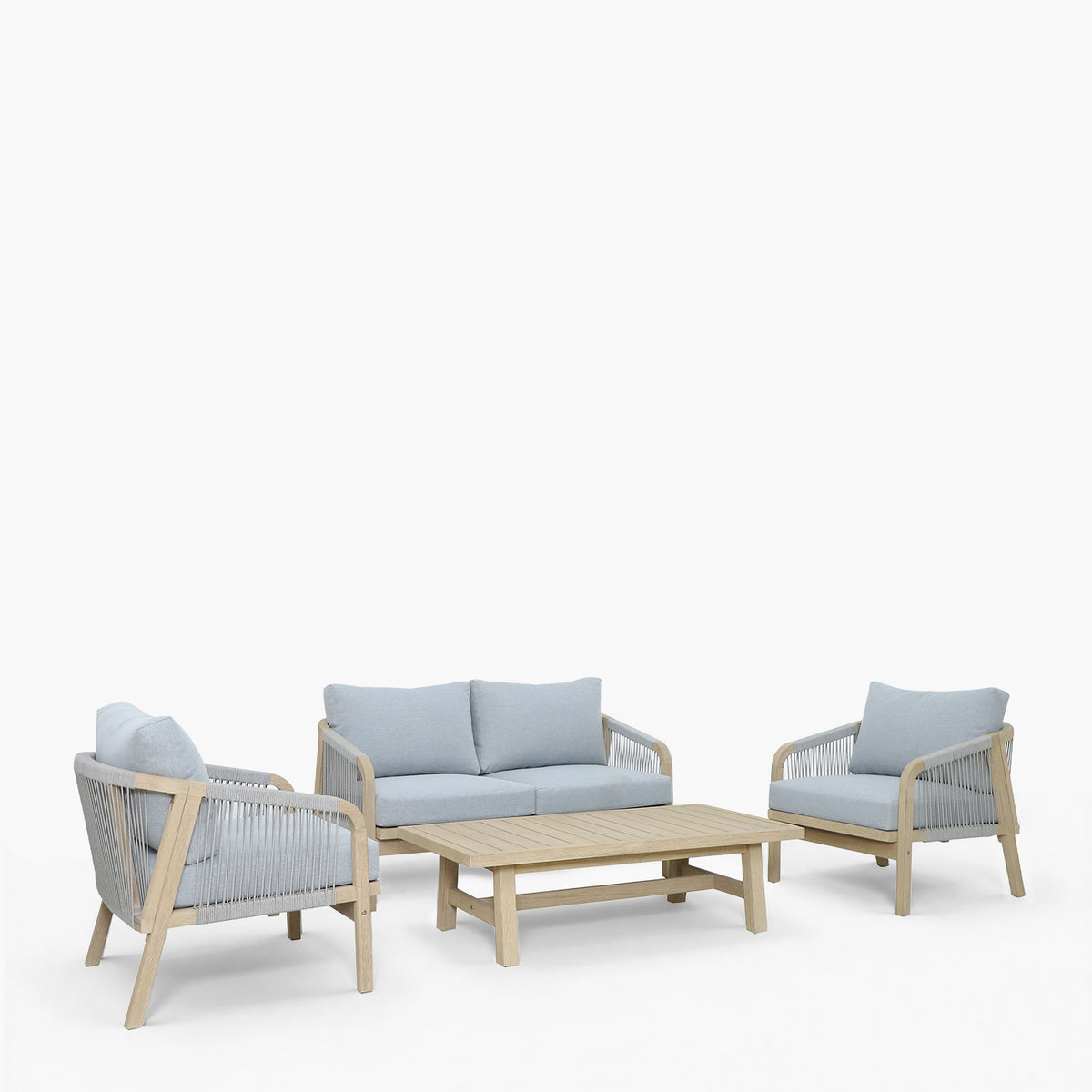 Pack Living Terraza Floripa M Gris Claro