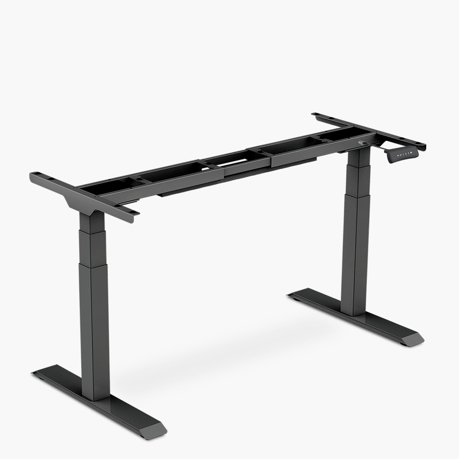 Base Acero Cosmo 120-200 Dual Eléctrico Negro - Form Design