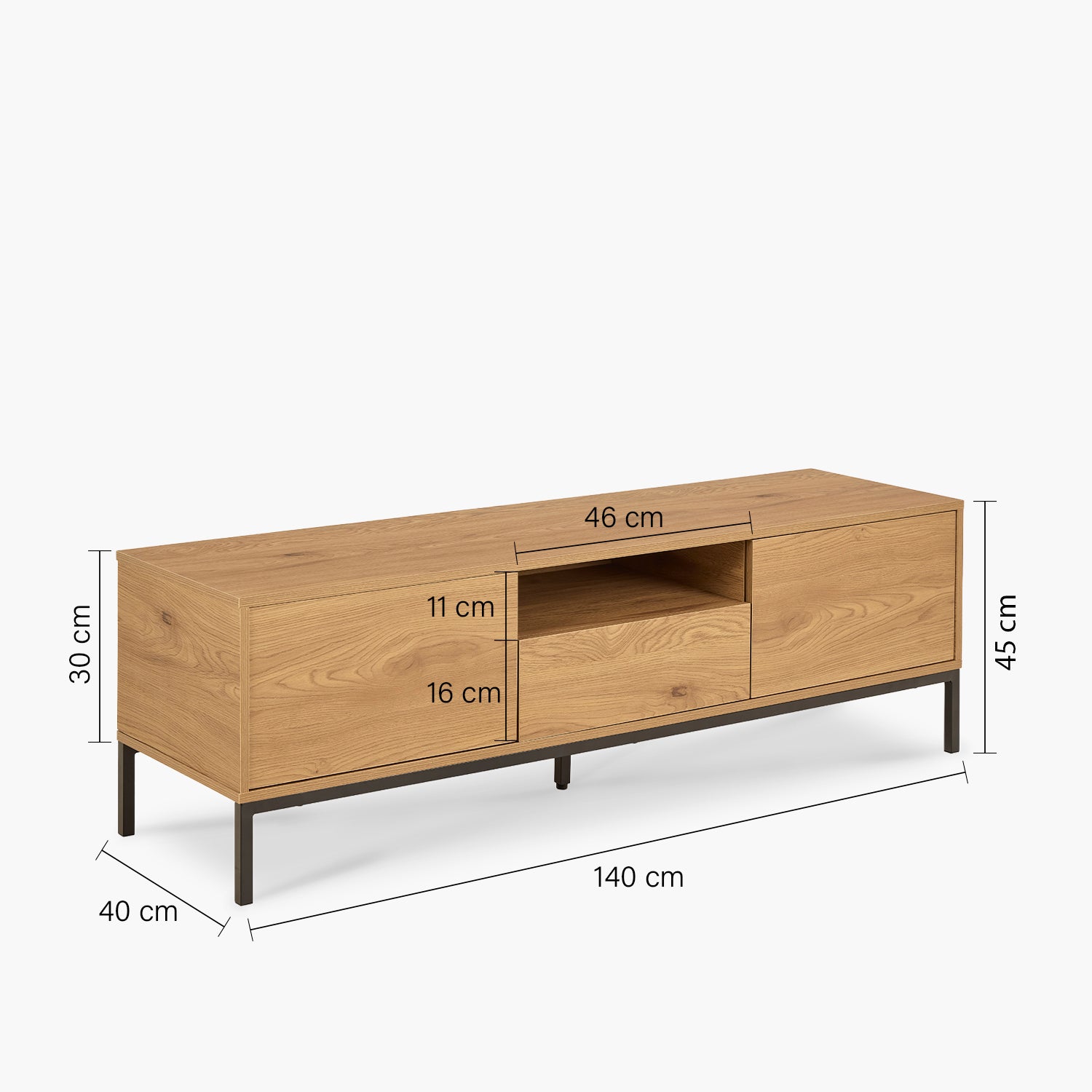 Rack TV Seaford Natural