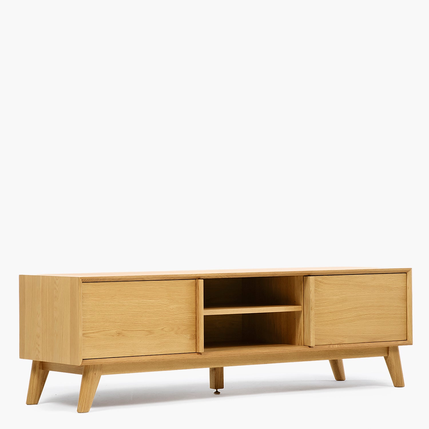 Rack TV Roda Natural