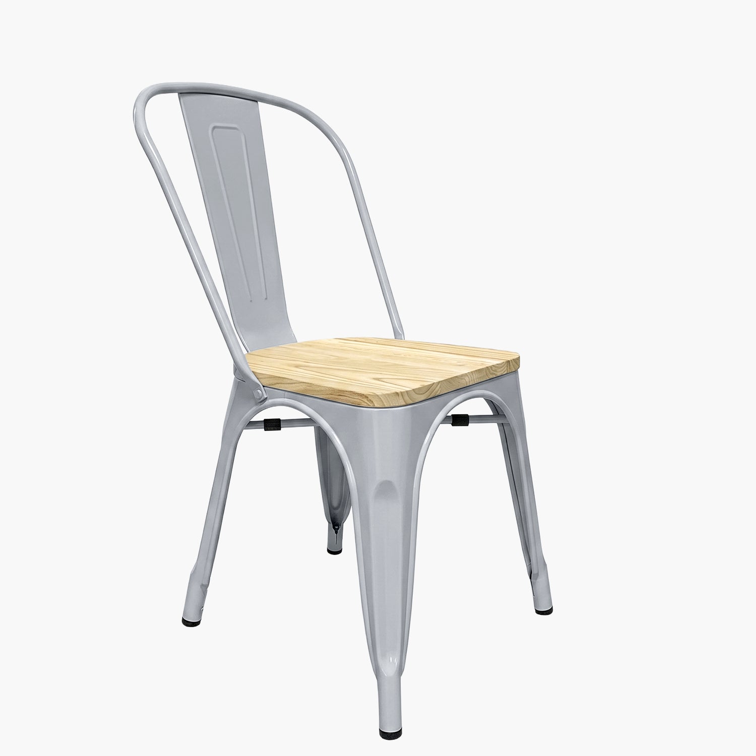 Silla Tolix Madera Metal
