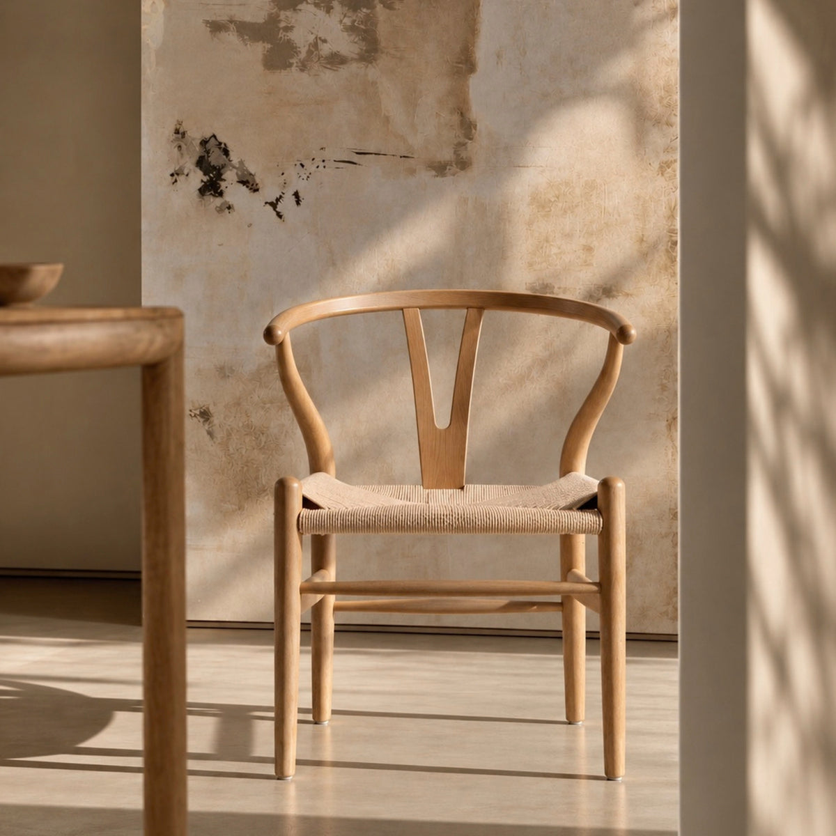 Silla Madera Wishbone Haya