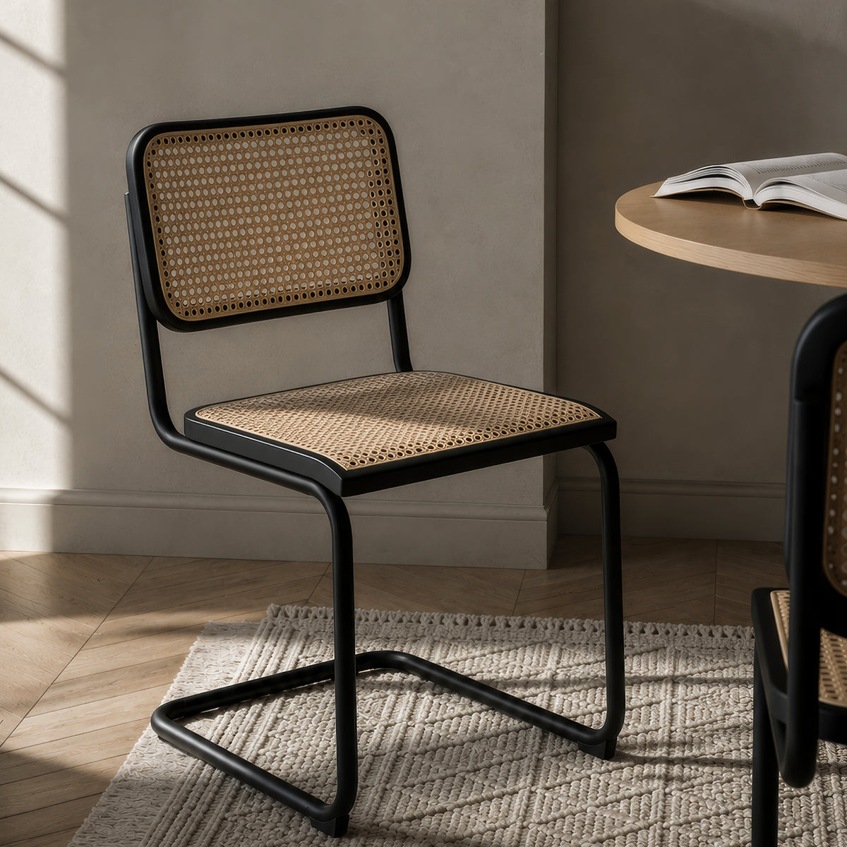 Silla de Madera Breuer Natura/Negro