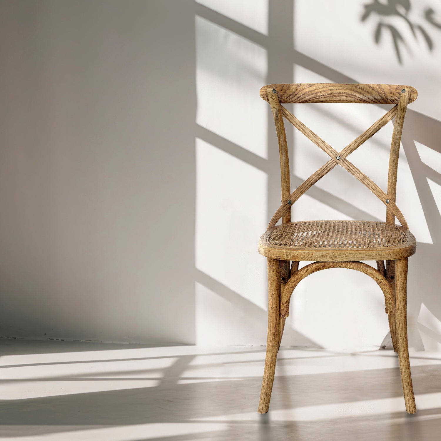Silla Madera Tradition Junco Olmo Envejecido - Form Design