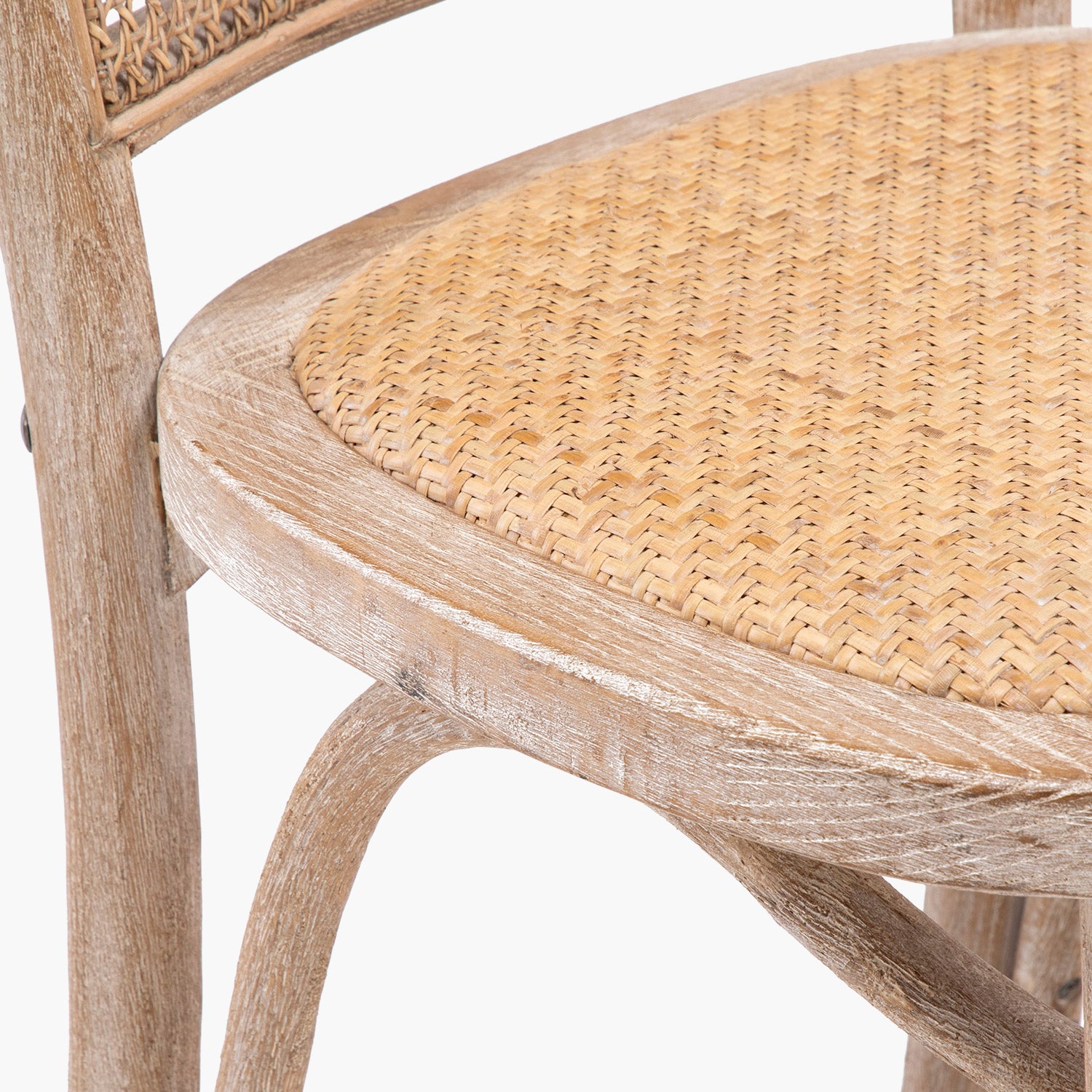 Silla Dalia Rattan Olmo Envejecido