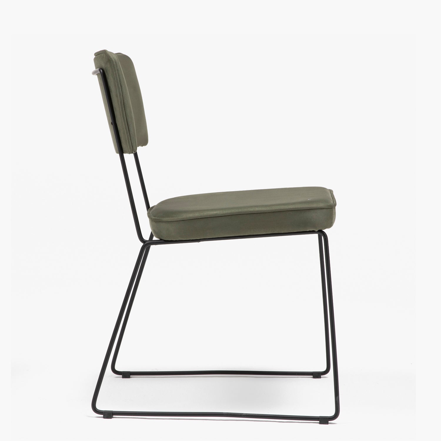 Silla Comedor Roma Verde Musgo - Form Design