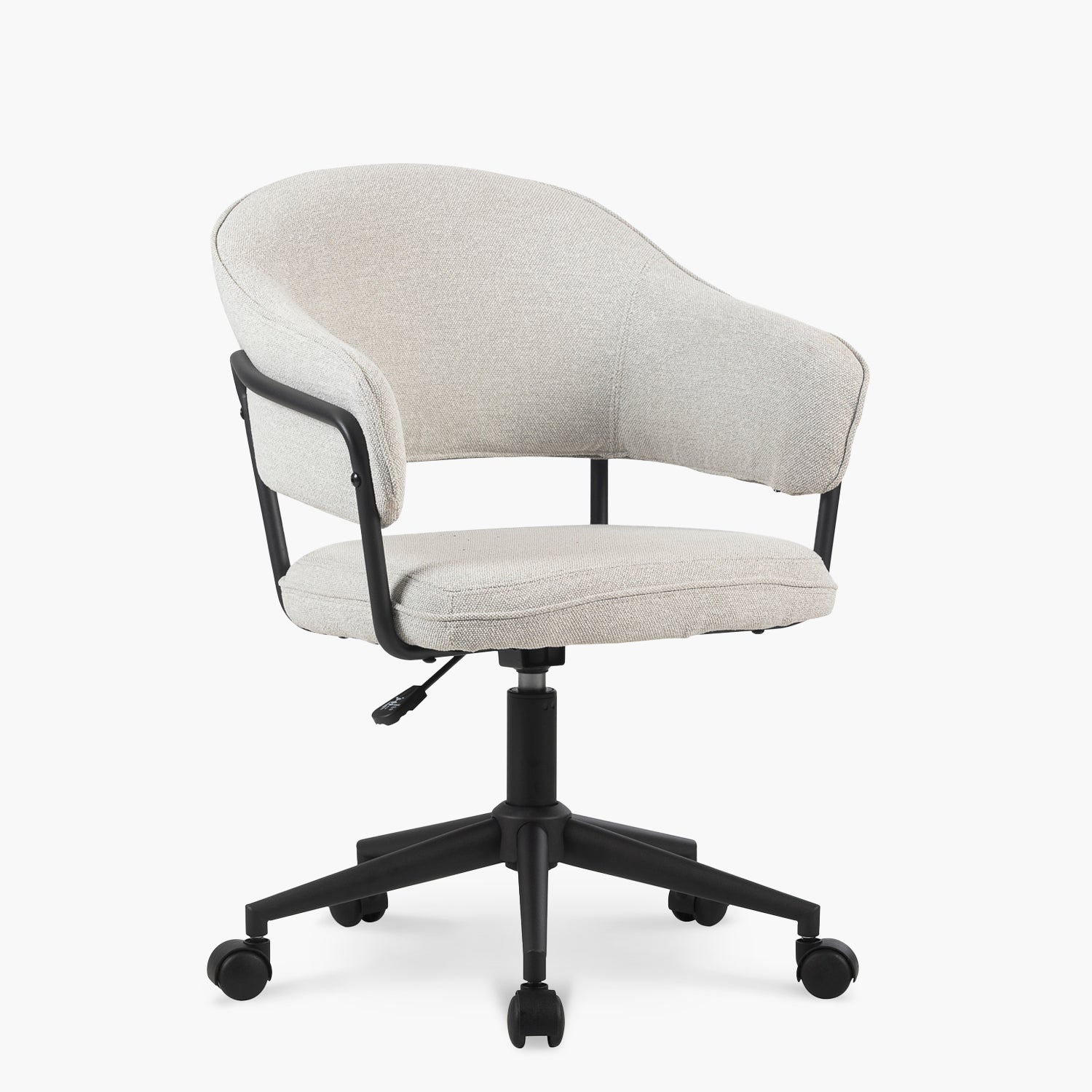 Silla de Oficina Stanford Gris Claro con ruedas - Form Design