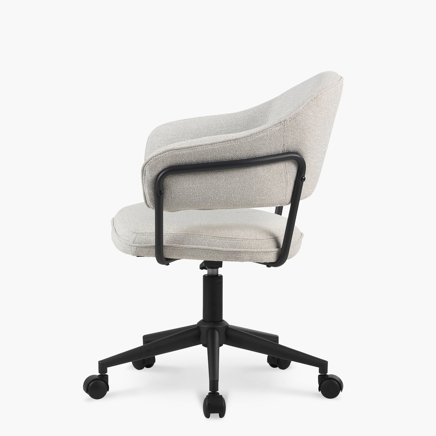 Silla de Oficina Stanford Gris Claro con ruedas - Form Design