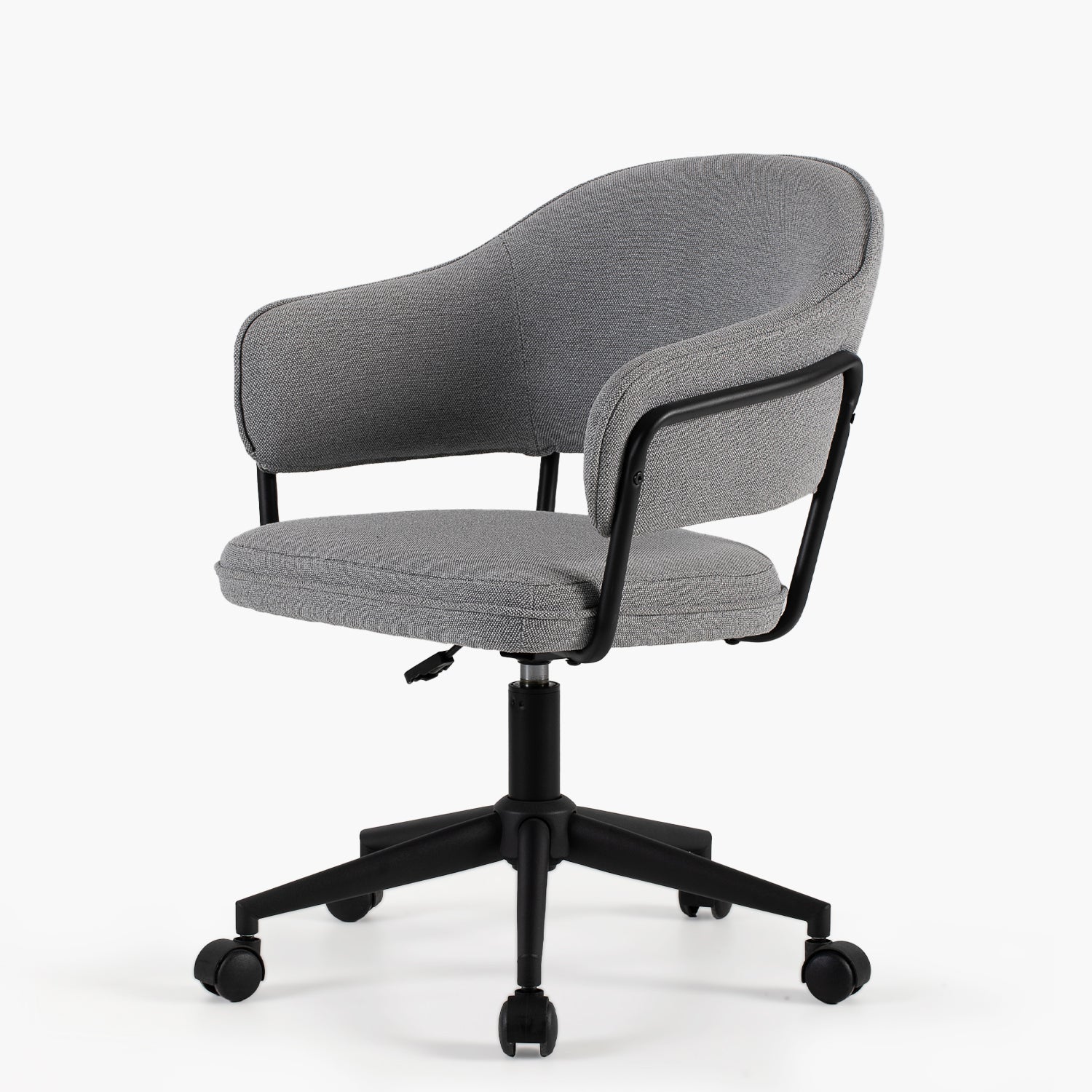 Silla Home Office Stanford con ruedas Gris Oscuro - Form Design