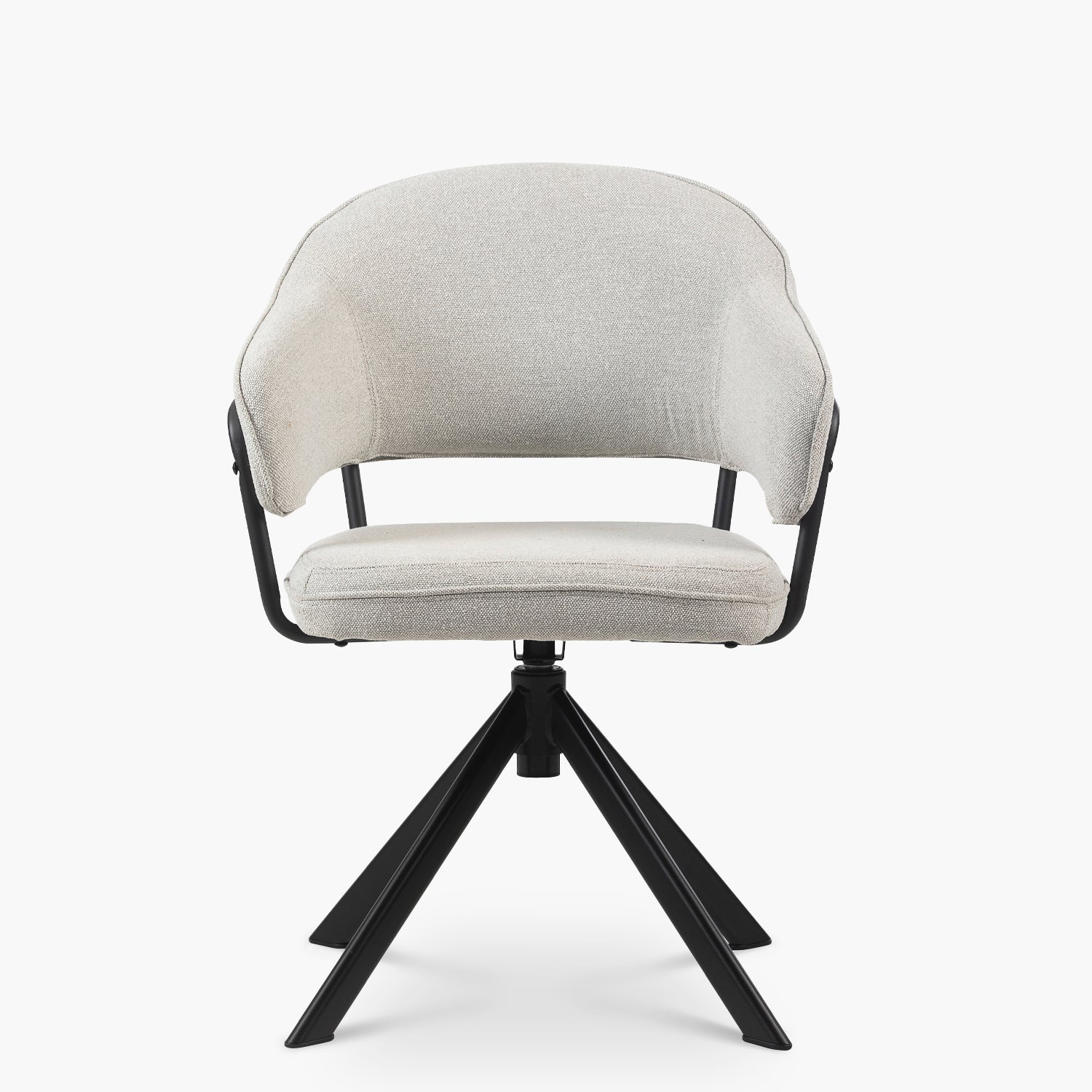 Silla de Oficina Stanford Gris Claro Giratoria - Form Design