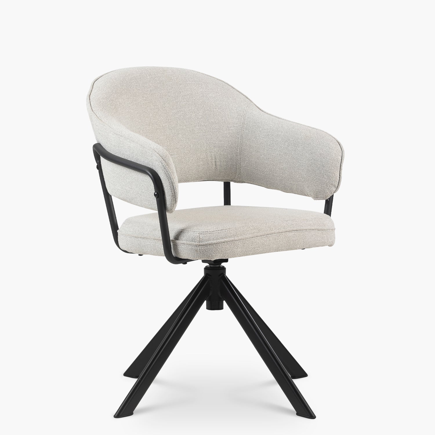 Silla de Oficina Stanford Gris Claro Giratoria - Form Design