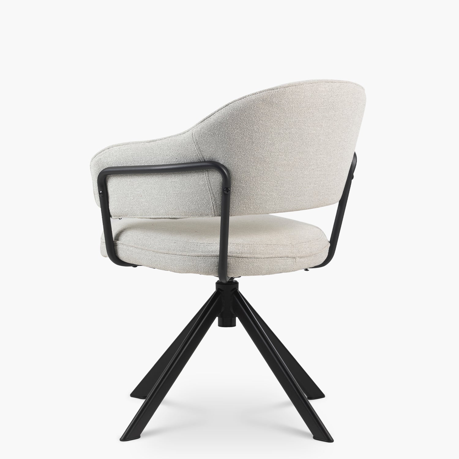 Silla de Oficina Stanford Gris Claro Giratoria - Form Design