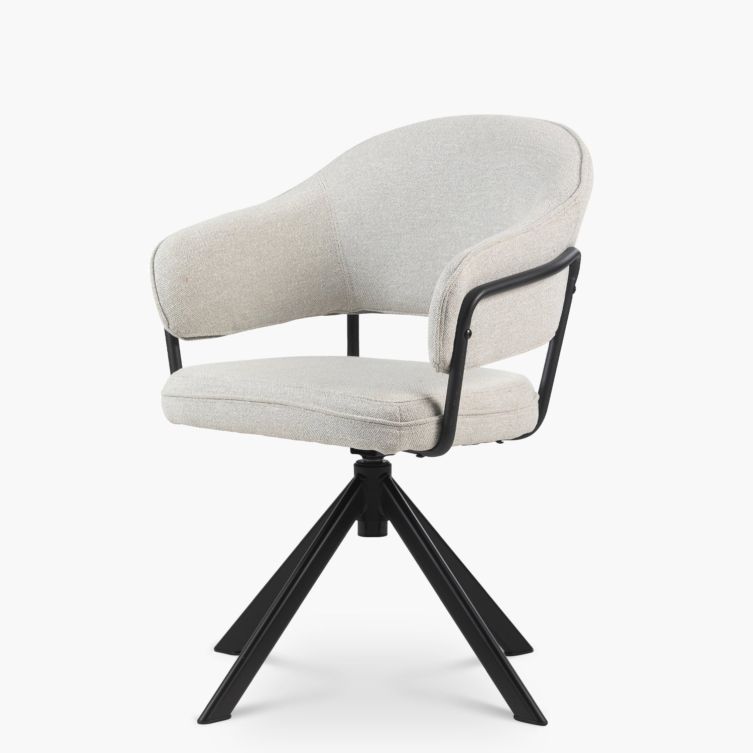 Silla de Oficina Stanford Gris Claro Giratoria - Form Design