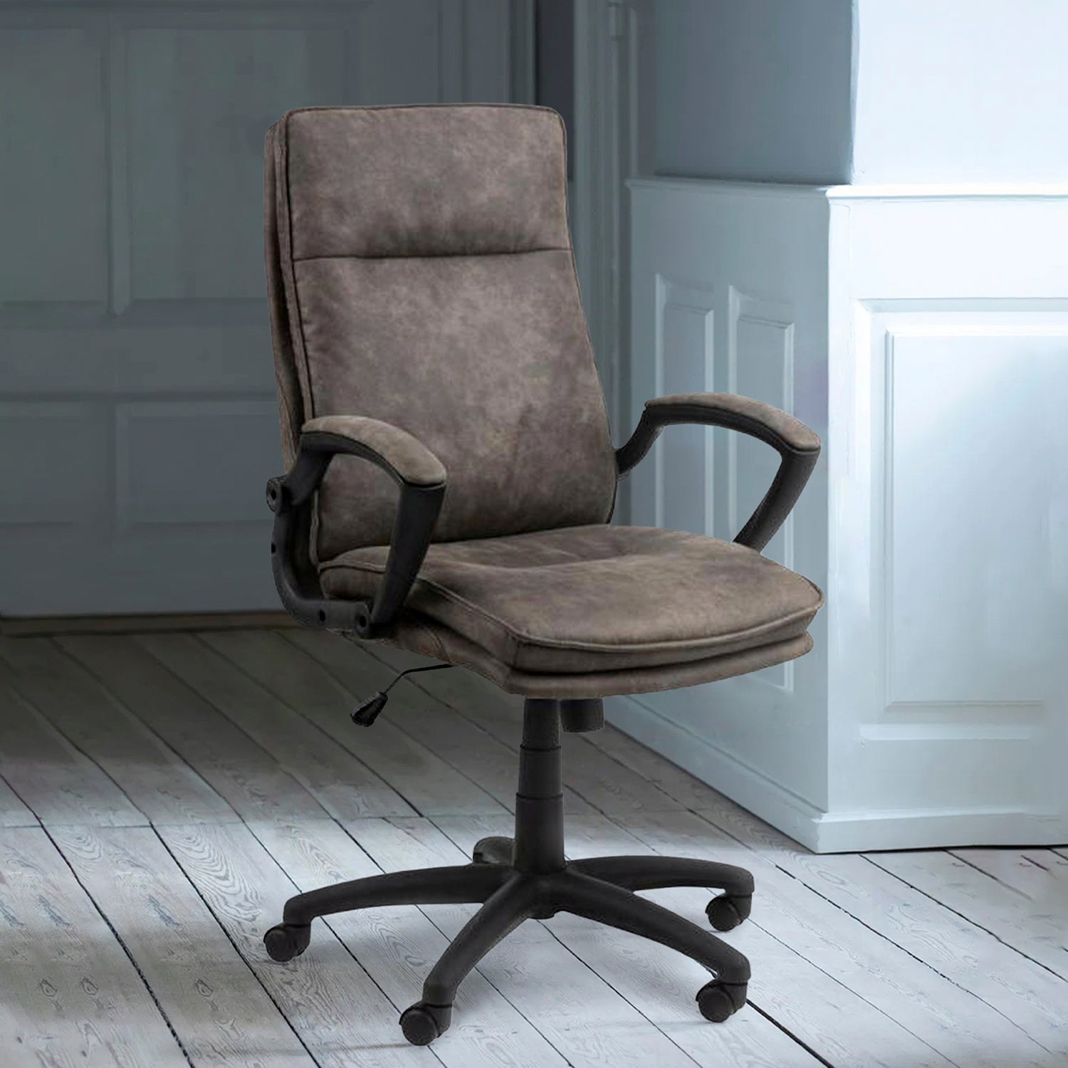 Silla Diseño Home Office York Gris Oscuro - Form Design