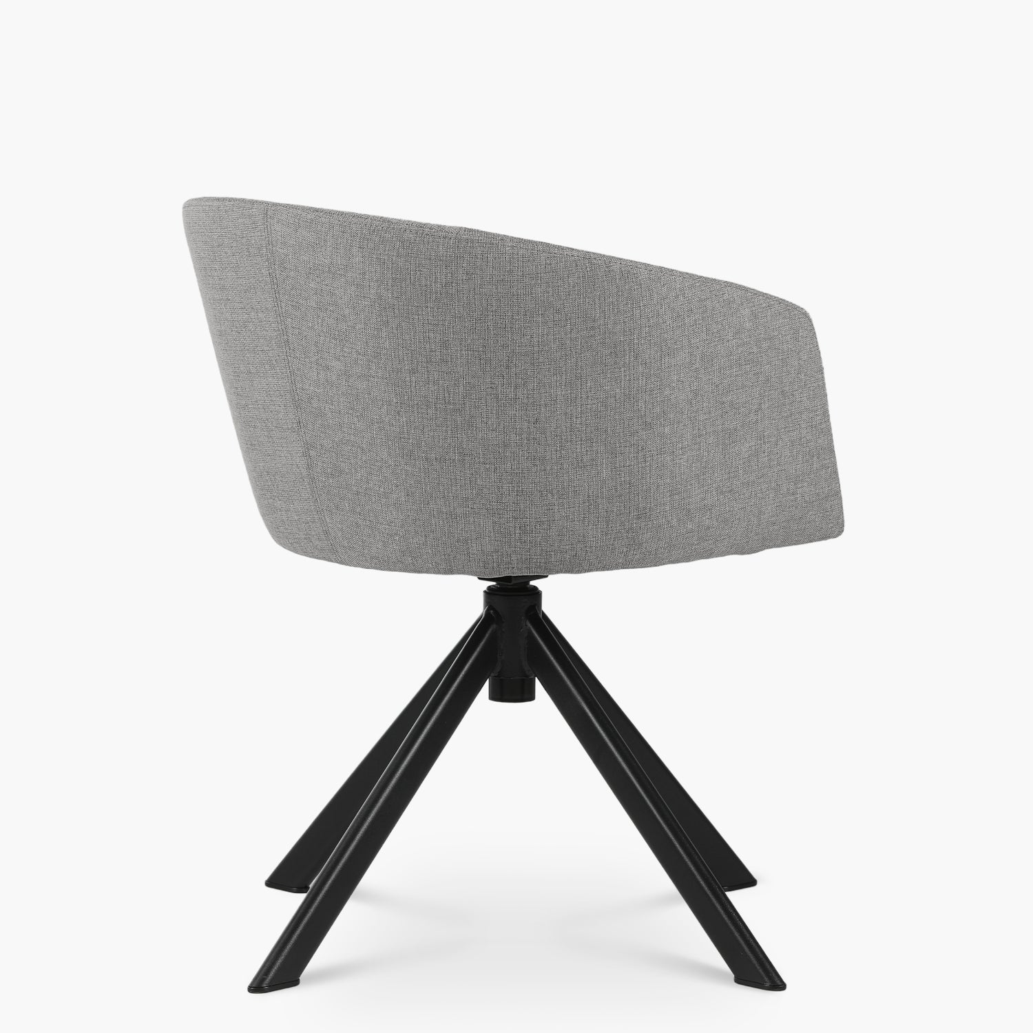 Silla Home Office Anton Giratoria Gris