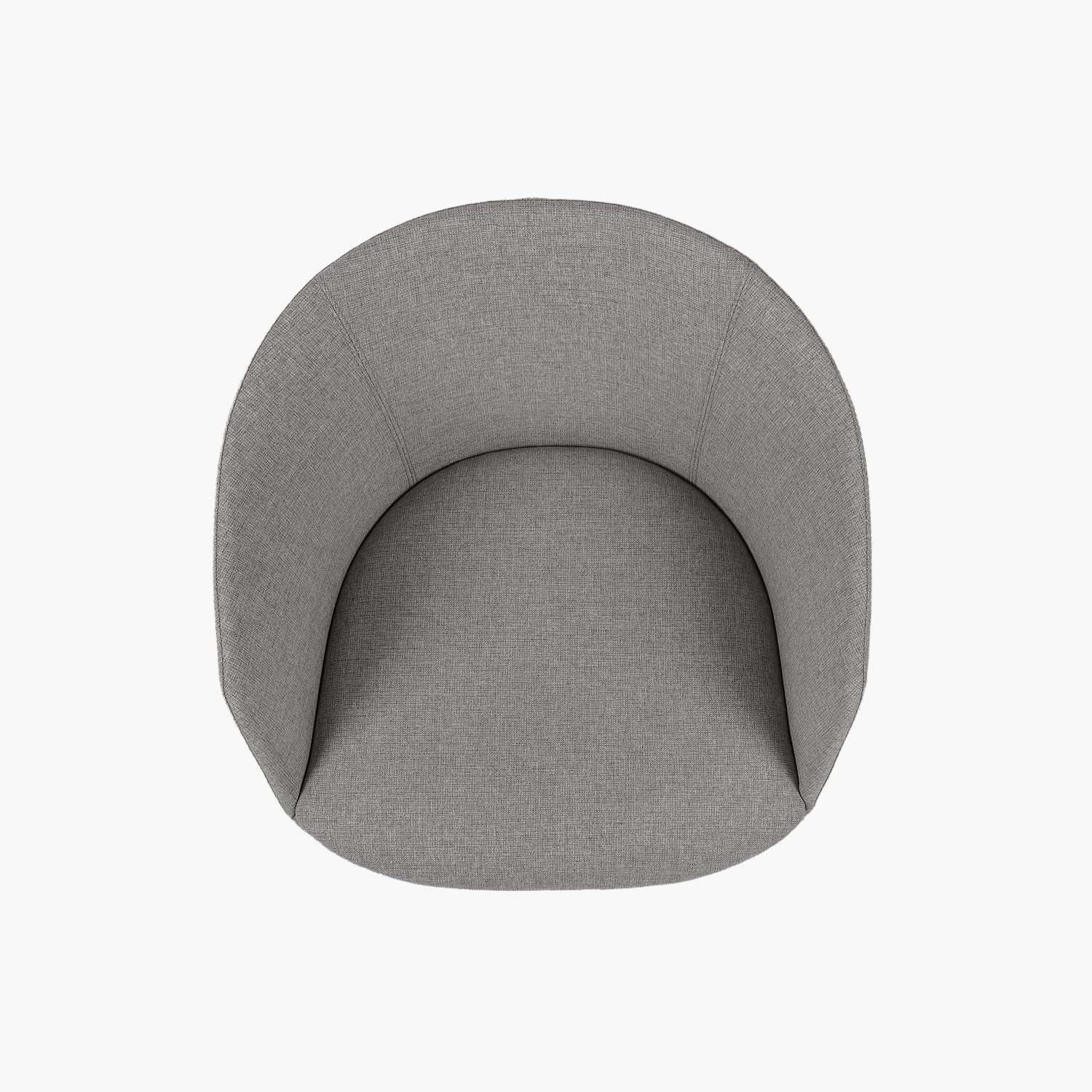 Silla Home Office Anton Giratoria Gris