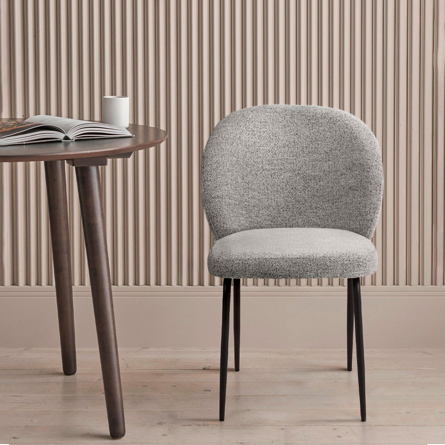 Silla Tapiz Pascale Gris - Form Design