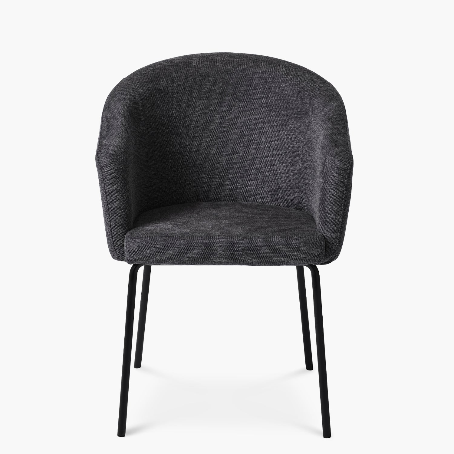 Silla Tapiz Easton Gris Oscuro - Form Design