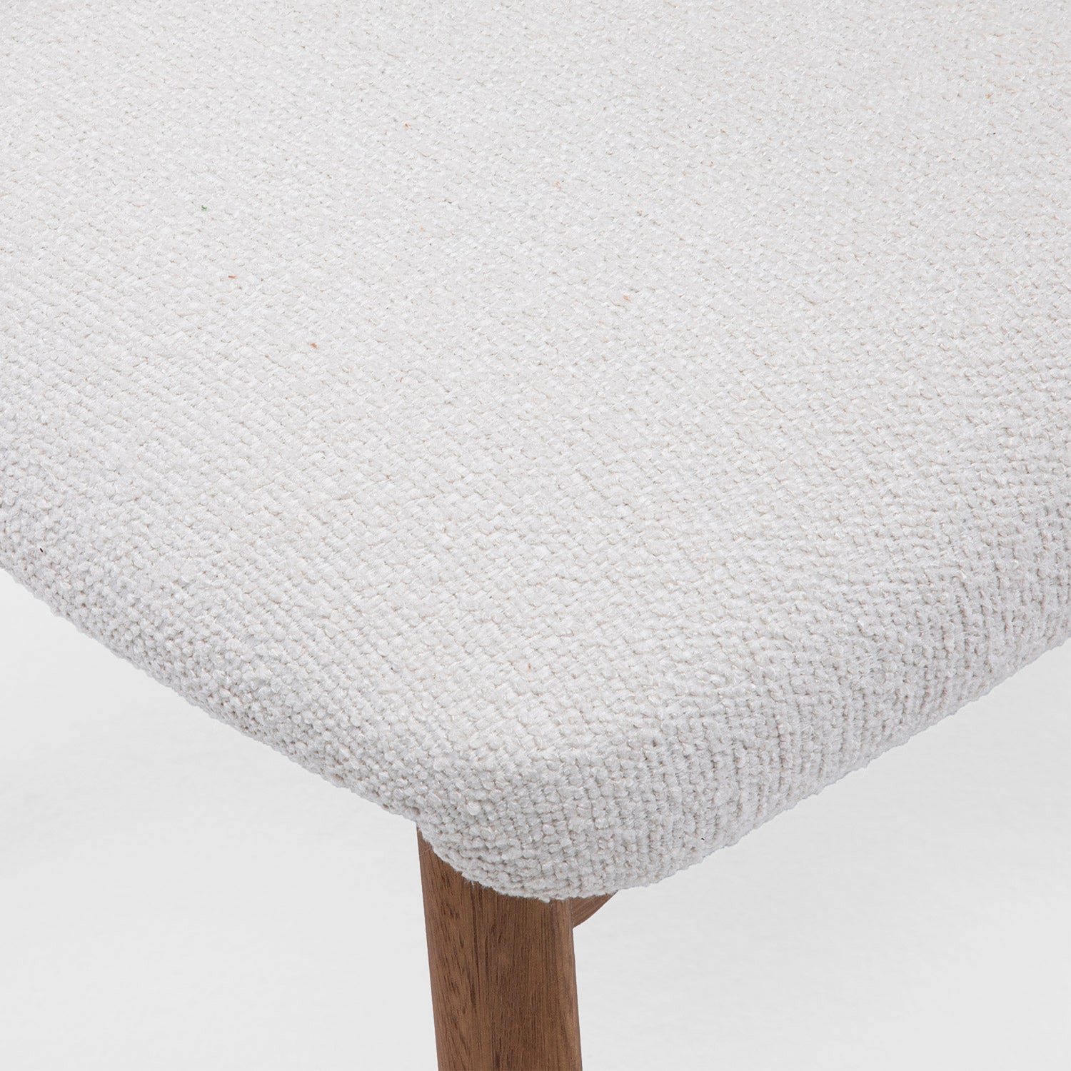 Silla Tapizada Allegra Crema