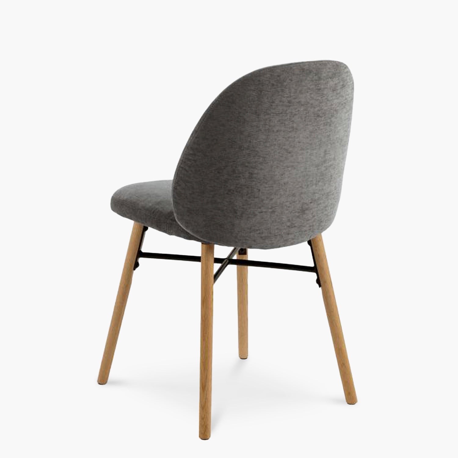 Pack 2 Silla Tapiz Remy Gris Oscuro