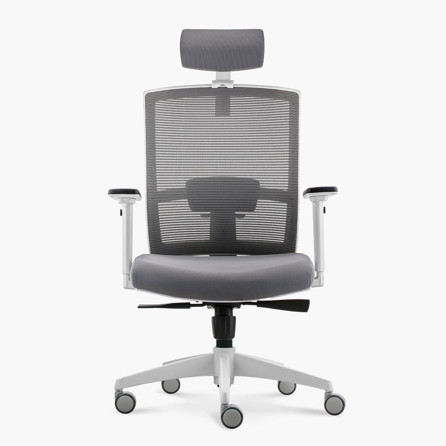 Silla Oficina Taylor Pro Gris Claro con cabecero - Form Design