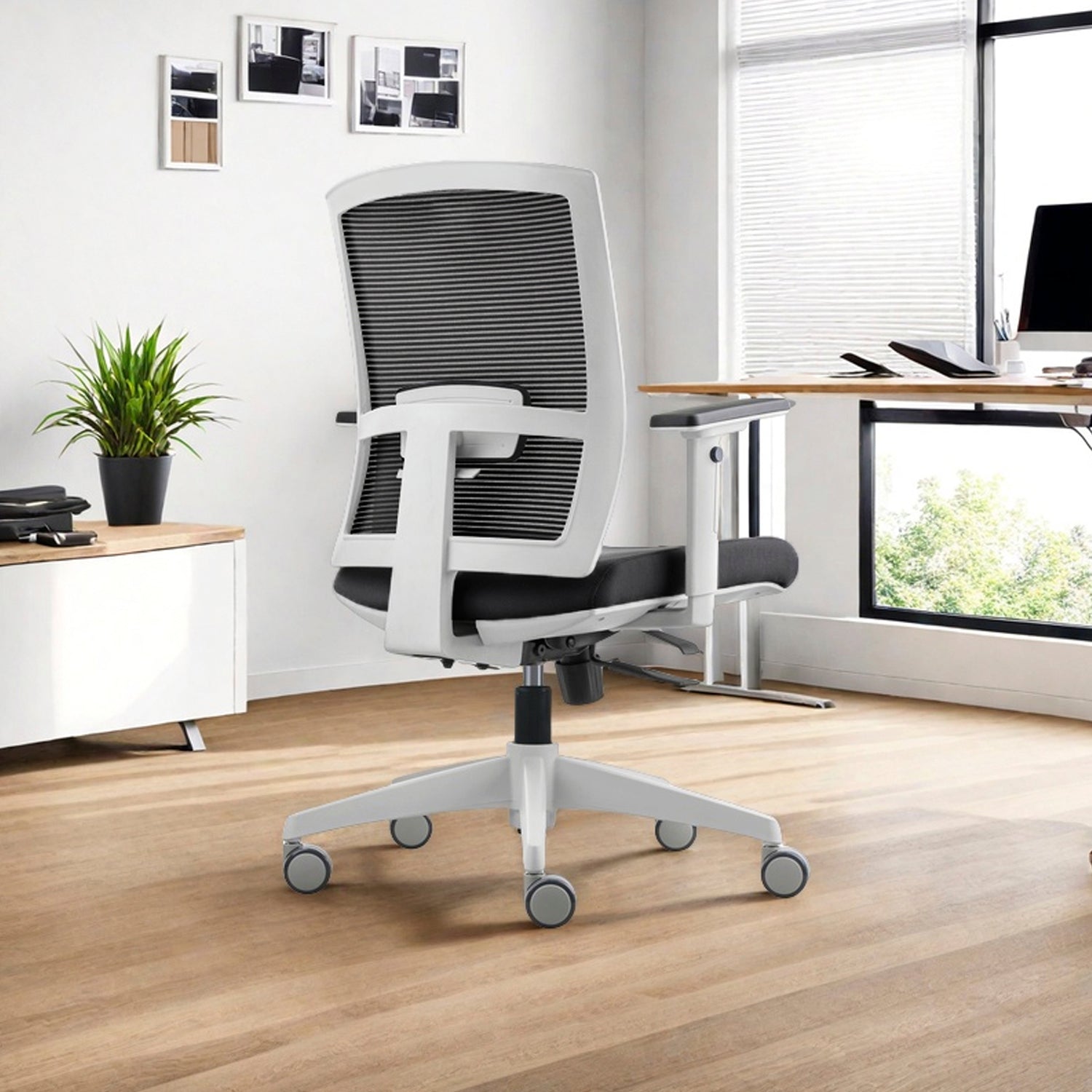 Silla Oficina Taylor Pro Negro/Blanco