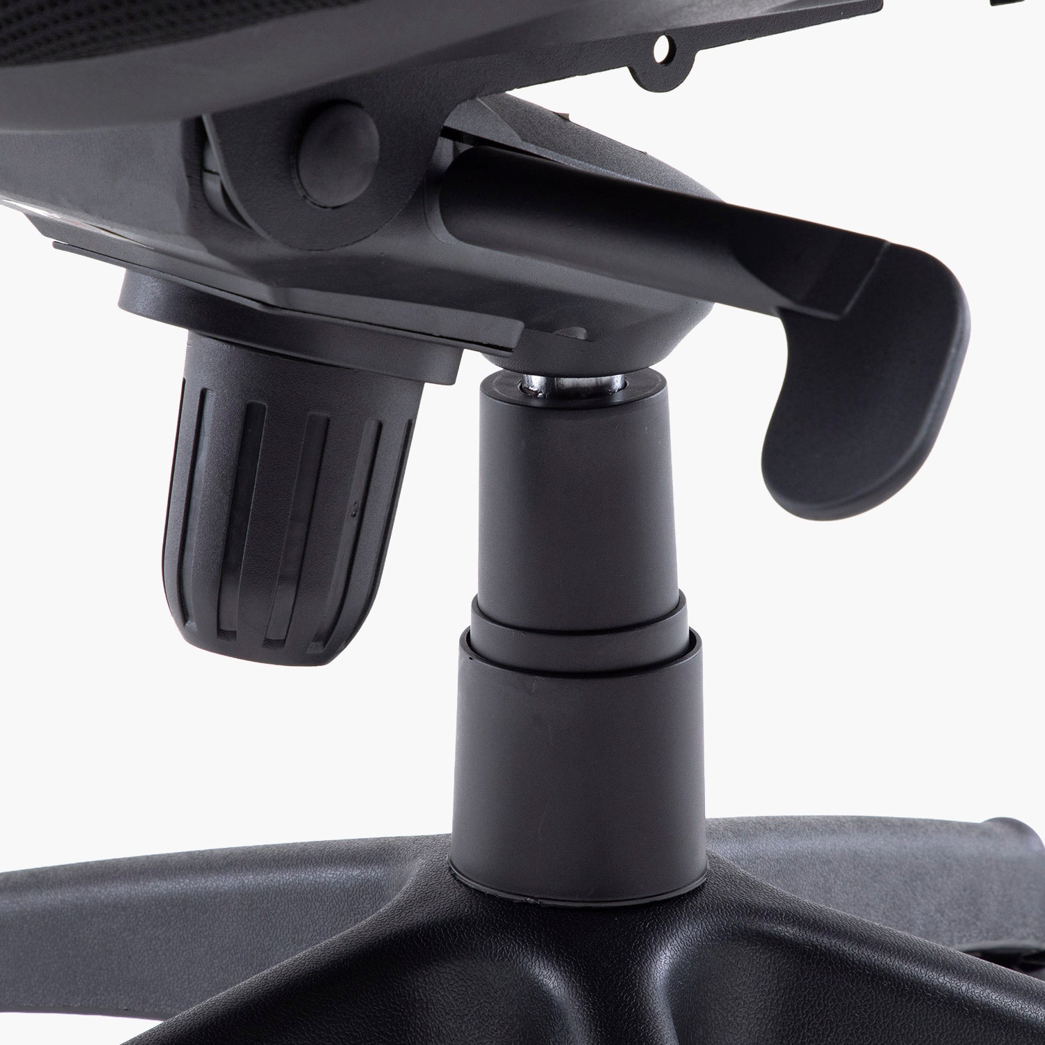 Silla Oficina Black Base Nylon c/cabecero Negro