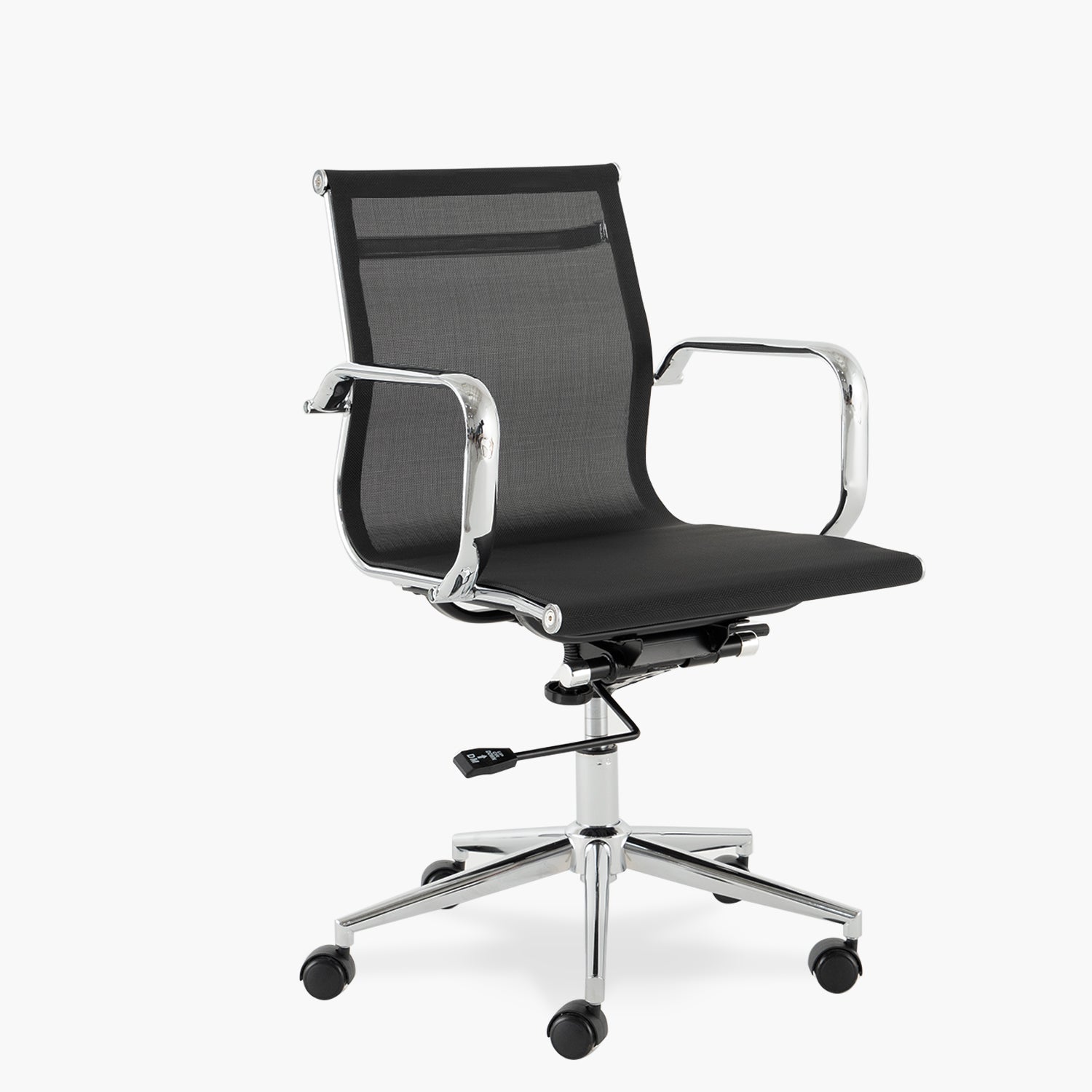 Silla oficina Carson Media Negro - Form Design